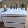 Меблевий комплект Fancy Marble Sherman 100 з раковиною Jessel 1000, білий (Sherman 1000 б Je) Fancy Marble Меблеві комплекти