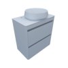 Меблевий комплект Fancy Marble Fiji 70-2 з раковиною Diana 420, білий (fiji-70-2 б Di) Fancy Marble Меблеві комплекти