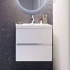 Мебельный комплект Fancy Marble Rodos 60 с раковиной Dora 600, белый матовый (ШН-Rodos 600 М Do) Fancy Marble Мебельные комплекты