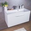 Меблевий комплект Fancy Marble Bermuda 1 з раковиною Ashley 900C, білий (Bermuda-1 Б Ash) Fancy Marble Меблеві комплекти
