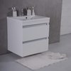 Меблевий комплект Fancy Marble Borneo 60 з раковиною, білий (Borneo 600 Б) Fancy Marble Меблеві комплекти