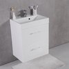 Меблевий комплект Fancy Marble Crete 55 з раковиною UM 550, білий (ШН-22 Б) Fancy Marble Меблеві комплекти