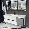 Меблевий комплект Fancy Marble Meloria 1500 L / R з раковиною Margo 1500, білий (Meloria Б) Fancy Marble Меблеві комплекти