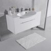 Мебельный комплект Fancy Marble Sumatra 98-1 с раковиной Carme 980, белый (ШН-Sumatra 98-1 Б) Fancy Marble Мебельные комплекты