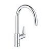 Однорычажный смеситель для кухни Grohe BauCurve, хром (30547000) Для кухни Хром