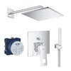 Душевая система Grohe Eurocube, хром (UA2406200L) Душевые комплекты (системы) Хром