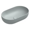 Керамическая раковина 60х37 см Catalano Sfera, acqua satinato (05 2261 0028) На столешницу, На тумбу Овальные