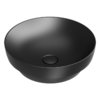 Керамічна раковина D45 см Catalano Sfera, Nero satinato (145TSFNS) На стільницю, На тумбу, Напіввбудовувані 