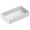 Керамическая раковина 60х35 см Catalano Premium, bianco satinato (16035ZEBM) На столешницу, На тумбу Прямоугольные