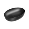 Керамическая раковина 60х42 см Catalano Sfera, nero satinato (05 2260 0022) На столешницу, На тумбу Овальные