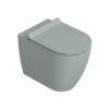 Напольный безободковый унитаз Catalano Sfera 54 New flush, acqua satinato (05 1455 0028) Напольные 