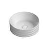 Керамическая раковина d40 см Catalano Zero Glassy, bianco satinato (140AZEBM) На столешницу, На тумбу Круглые