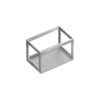 Консоль металлическая 52х33 см Catalano Verso, inox (5S553500) Catalano Консоль