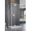 Душова кабіна Radaway Essenza Pro White KDJ+S 100LX80 (10097310-04-01L + 10098080-01-01 + 10098080-01-01) Прямокутні Прозоре