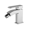 Смеситель для биде Paffoni Level, с донным клапаном Clic-Clac, хром (LES131KCR) Для биде Хром