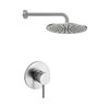 Душевая система Paffoni Shower, верхний душ d225 мм, нерж. сталь (KITLIG011ST) Душевые комплекты (системы) Нерж. сталь