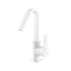 Змішувач для раковини з донним клапаном Bugnatese Morse, білий матовий (1013SC-BL) Для раковини Білий, Білий матовий