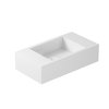 Раковина 55х30 см Galassia Plus Design, белый (6035S) На столешницу, На тумбу, Подвесные Прямоугольные
