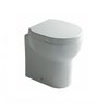 Напольный безободковый унитаз Galassia M2 с крышкой soft close, белый (5211U+5223) Напольные 