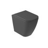 Напольный безободковый унитаз Galassia Meg11 с крышкой soft close, черный матовый (5481V2NEMT+5455NEMT) Напольные 
