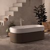 Ванна акриловая 170х75 Sanycces Tempo Sanycoat medio, белый матовый/RAL (BN152170075WMRAM) Sanycces Прямоугольные