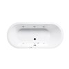 Гидромассажная акриловая ванна Sanycces Loft Confort 180х80 см, белый (BN120BFAL) Sanycces Овальные