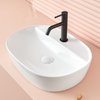 Раковина накладна 50х38 cm Sanycces Marino, білий (LV5170513912WG) На стільницю, На тумбу 