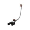 Слив-перелив для ванн Hotbath Archie, медь матовая (AR132BCP) Для ванн Скрытая часть