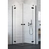Душевая кабина Radaway Essenza Black KDD 100Lx80R (1385062-54-01L+1385061-54-01R) Прямоугольные Прозрачное