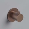 Настенный запорный клапан Hotbath Cobber, матовая медь PVD (CB7068EXTBCP) Hotbath Коллекция Cobber 