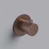 Настінний запірний клапан Hotbath Cobber, матова мідь PVD (CB7069EXTBCP) Hotbath Коллекция Cobber 
