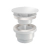 Донный клапан Hotbath Cobber, белый матовый (P708WH) Push-open Для раковин 