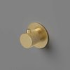 Запірний клапан Hotbath Cobber X, матова латунь PVD (CX7068EXTBBP) Hotbath Коллекция Cobber X 