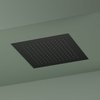 Встроенный верхний душ 50х50 см Hotbath Mate, черный матовый (M111BL) Верхние души Черный матовый