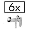 Смеситель для душа Hansgrohe Vernis Blend, 6 шт., хром (71647000) Для душа Хром