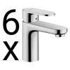 Смеситель для раковины Hansgrohe Vernis Blend, с донным клапаном, 6 шт., хром (71588000) Для раковины Хром