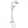 Душевая система с термостатом Hansgrohe Vernis Shape Showerpipe 230 1jet EcoSmart, хром (26097000) Душевые стойки Хром