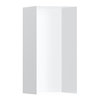 Настенная ниша с открытой рамой Hansgrohe XtraStoris Minimalistic 30x15х14 см, белый матовый (56076700) Скрытые ниши Hansgrohe