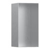 Настінна ніша з відкритою рамою Hansgrohe XtraStoris Minimalistic 30x15х14 см, нержавіюча сталь (56076800) Скрытые ниши Hansgrohe