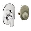 Смеситель скрытого монтажа для душа Hansgrohe Vernis Blend, хром (71473000) Для душа Хром