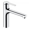 Смеситель для кухни Hansgrohe Zesis M33 160 sBox, с выдвижной лейкой, 2 вида струи, хром (74804000) Для кухни Хром