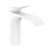 Смеситель для раковины Hansgrohe Vivenis 110 CoolStart, без донного клапана, белый матовый (75024700) Для раковины Белый матовый