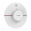 Термостатический смеситель на 1 потребителя Hansgrohe ShowerSelect Comfort S, белый матовый (15553700) Для ванны, Для душа Белый матовый