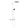 Душевая система с термостатом Hansgrohe Pulsify Showerpipe 260 1jet EcoSmart, белый матовый (24221700) Душевые стойки Белый матовый