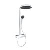 Душевая система с термостатом Hansgrohe Rainfinity 360 1jet с ShowerTablet 350, белый матовый (26853700) Душевые стойки Белый матовый