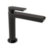 Смеситель для раковины, с донным клапаном Bugnatese Simple, черный PVD (6613SC-PT) Для раковины Черный, Черный глянцевый 