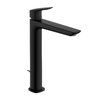 Смеситель для раковины Hansgrohe Logis 240, с донным клапаном, черный матовый (71257670) Для раковины Черный матовый