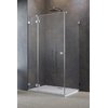 Душевая кабина Radaway Essenza Pro Brushed Nickel KDJ 100Lx100 (10097100-91-01L+10098100-01-01) Квадратные Прозрачное