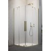 Душевая кабина Radaway Furo Brushed Gold KDD 80Lx110R (10105080-99-01L+10105110-99-01R) Прямоугольные Прозрачное