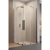 Душевая кабина Radaway Furo Brushed GunMetal KDD 100Lx80R (10105100-92-01L+10105080-92-01R) Прямоугольные Прозрачное